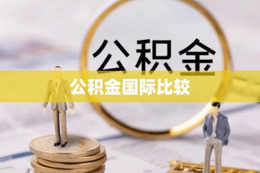 阜康公积金国际比较