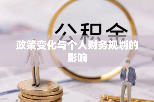 阜康政策变化与个人财务规划的影响