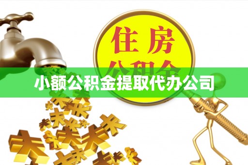 阜康小额公积金提取代办公司